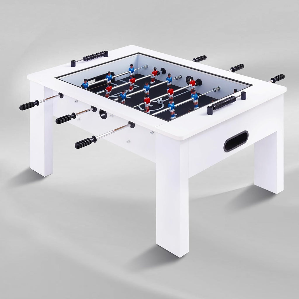Foosball Coffee Table White
