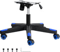Nylon Gaming Chair Base Replacement Kit Blue