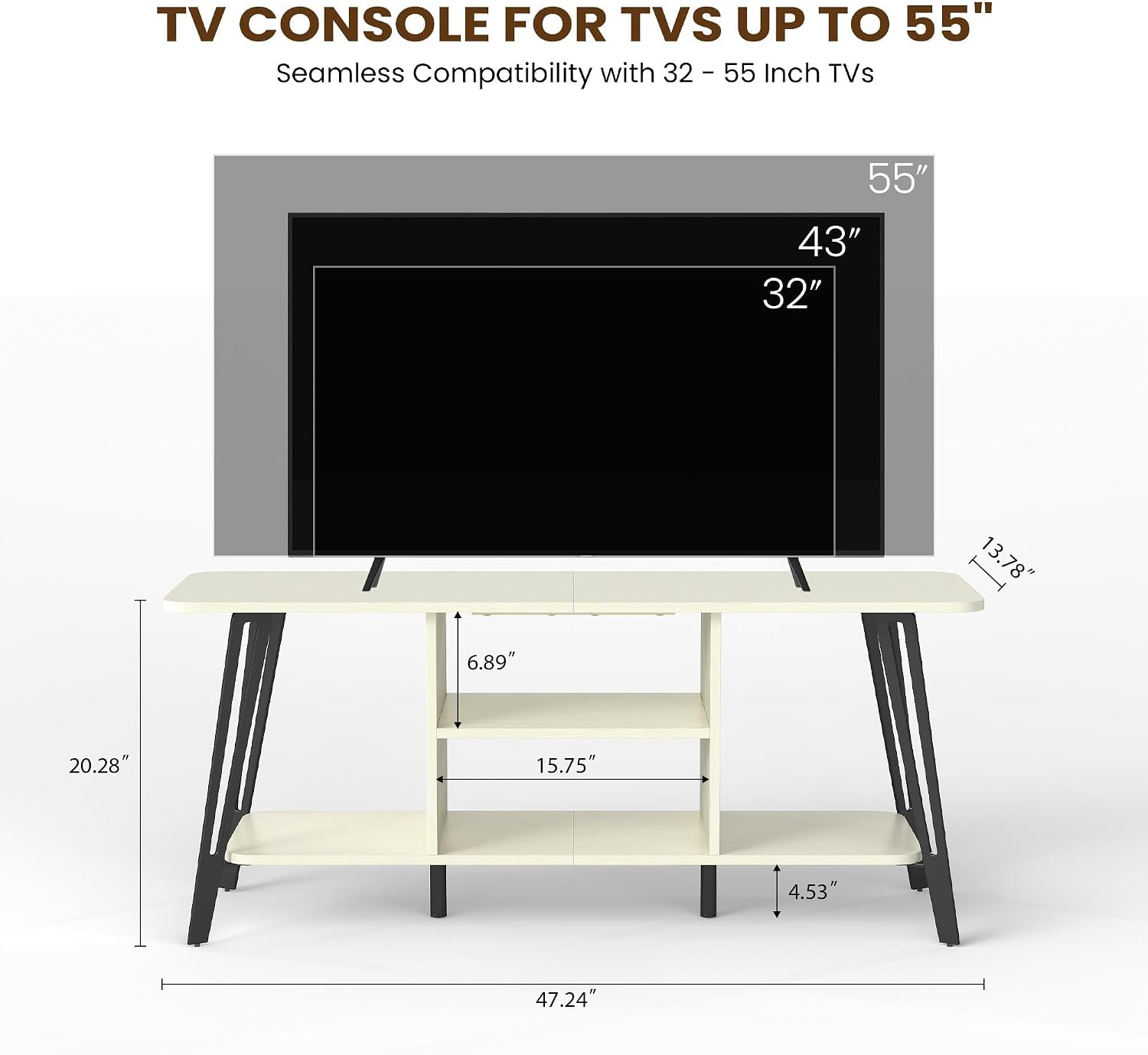 TV Stand White