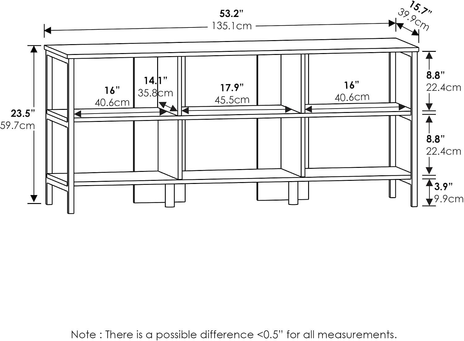 Camnus TV Stand Americano