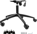 Metal Office Gaming Chair Base Replacement Set