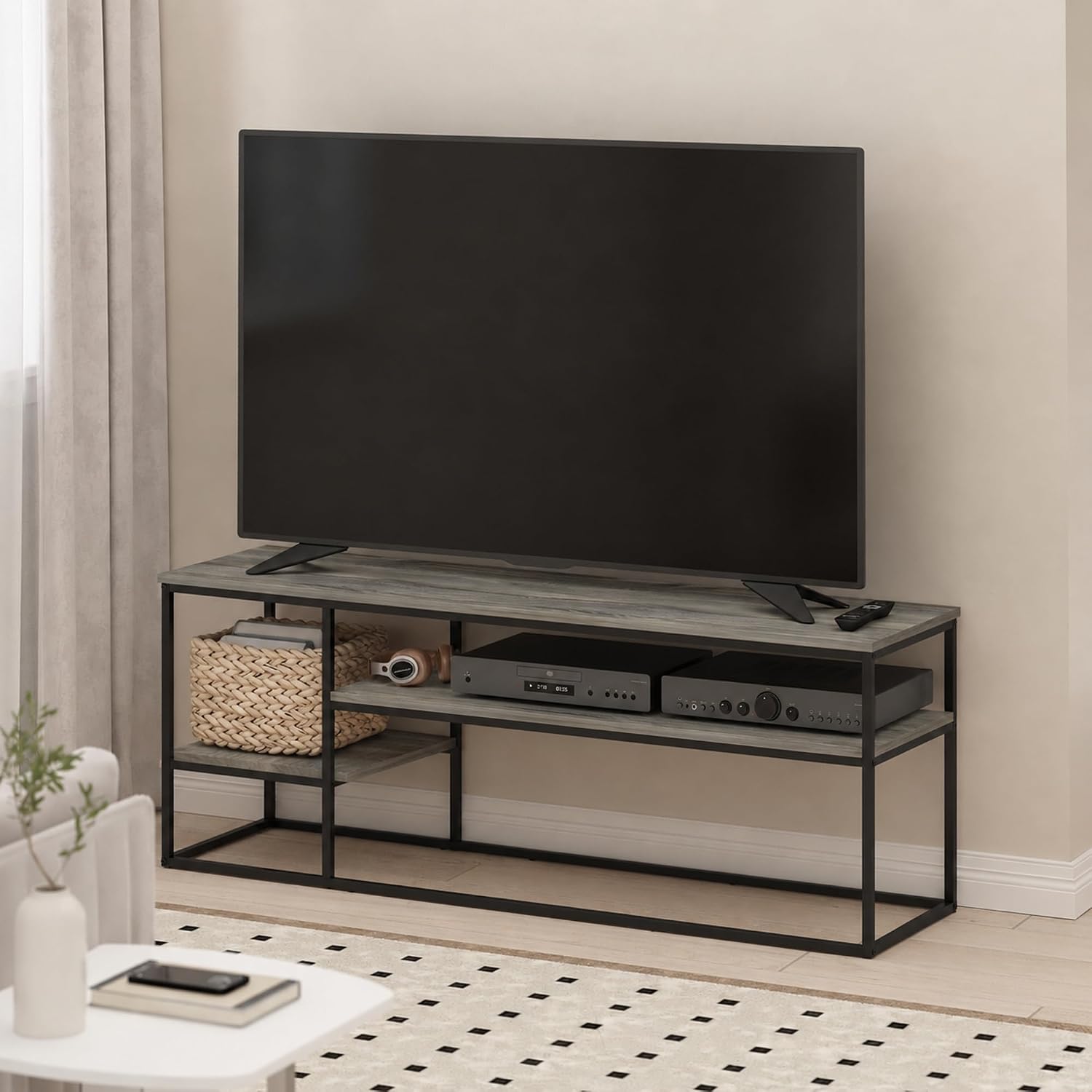 TV Stand Grey Oak