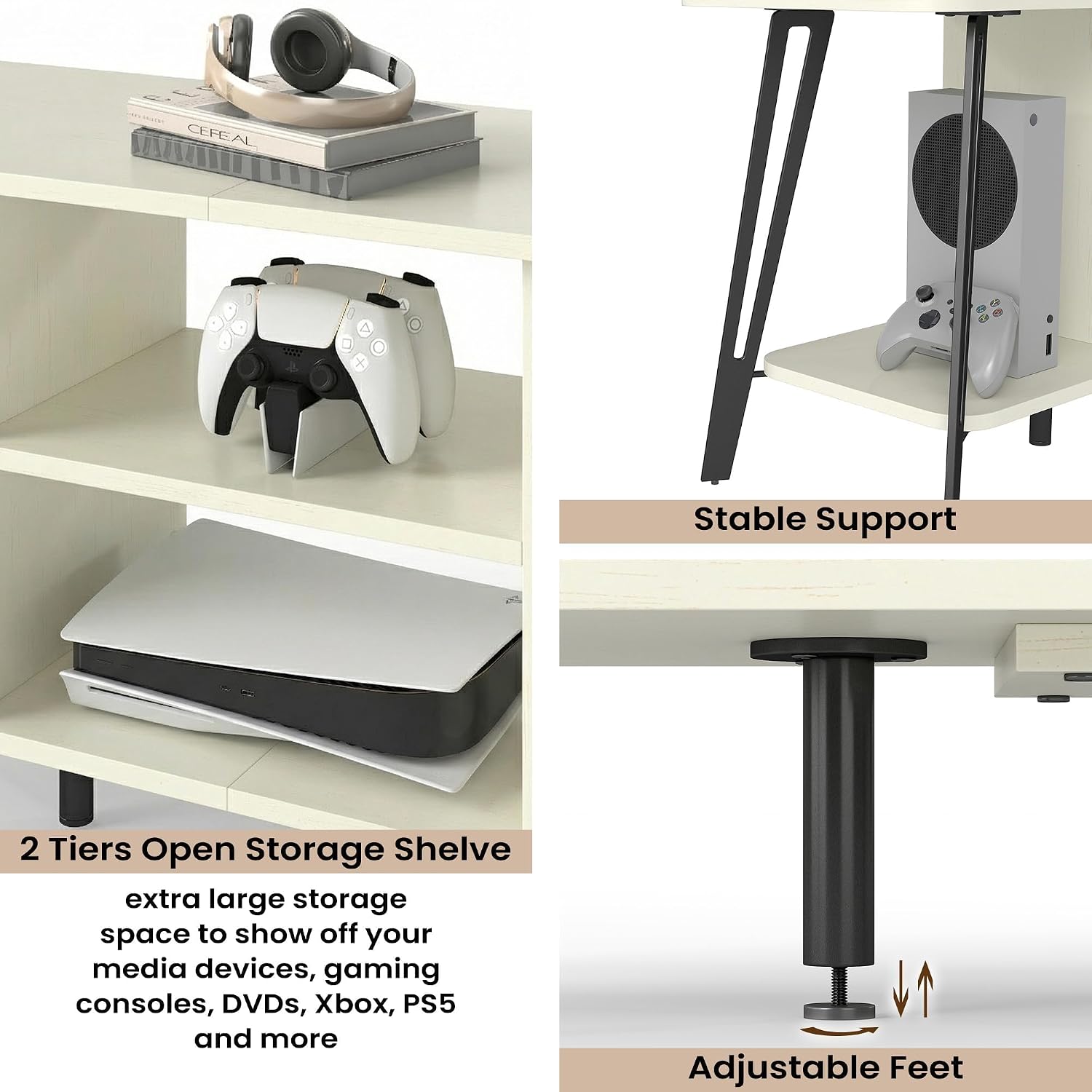 TV Stand White