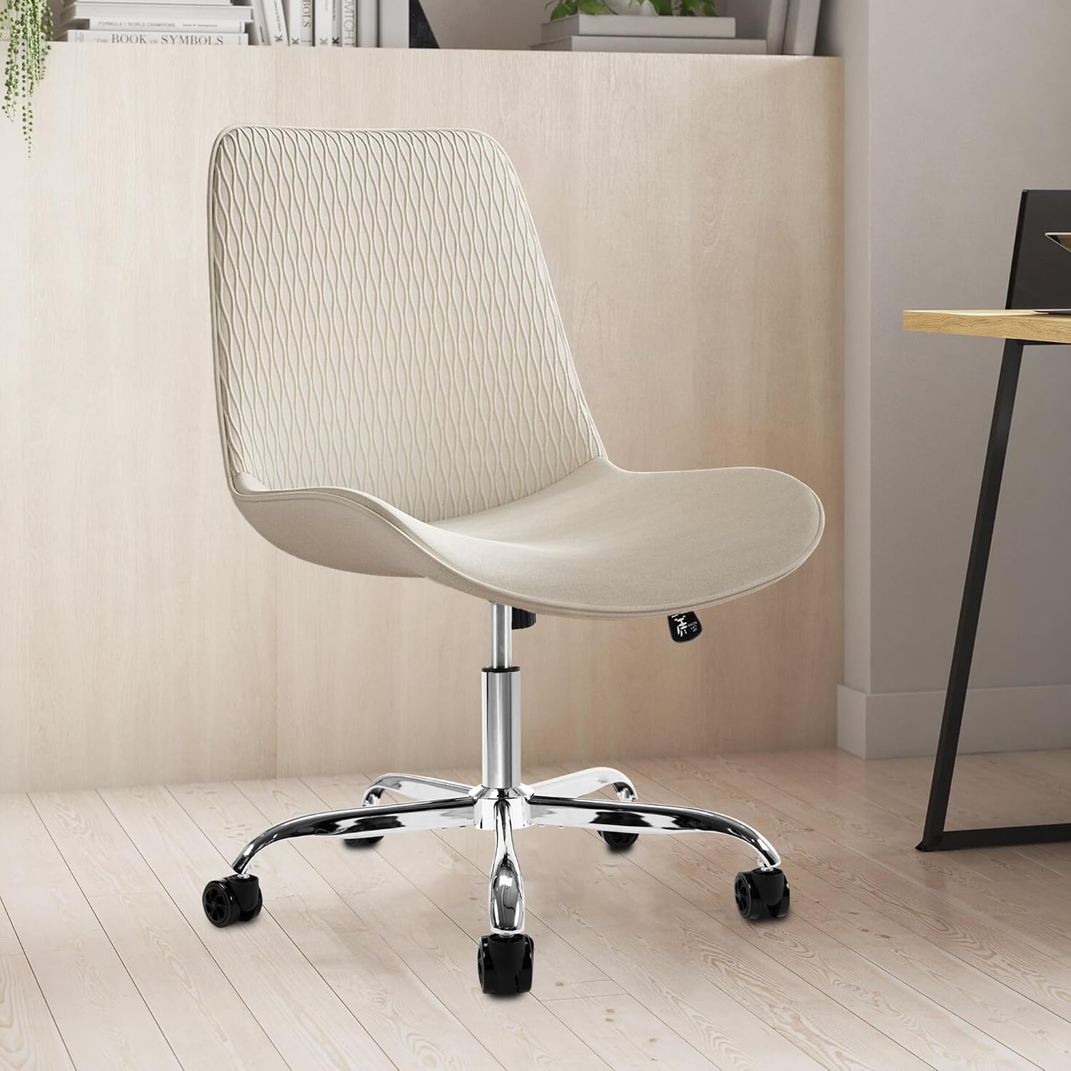 Metal Gaming Chair Base Replacement Set Silver