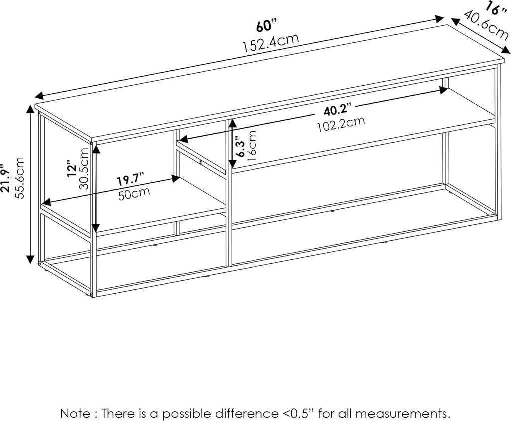 TV Stand Grey Oak