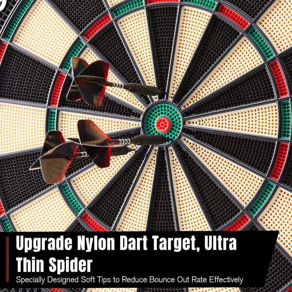 Soft Tip Dart Board Cabinet Set