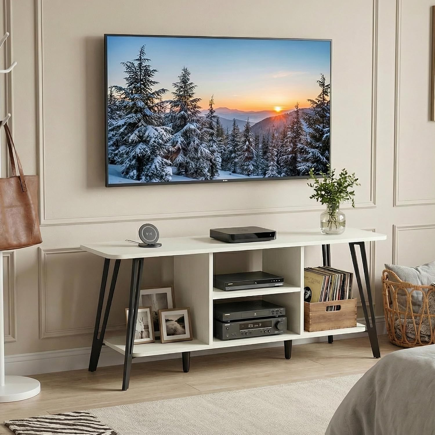 TV Stand White