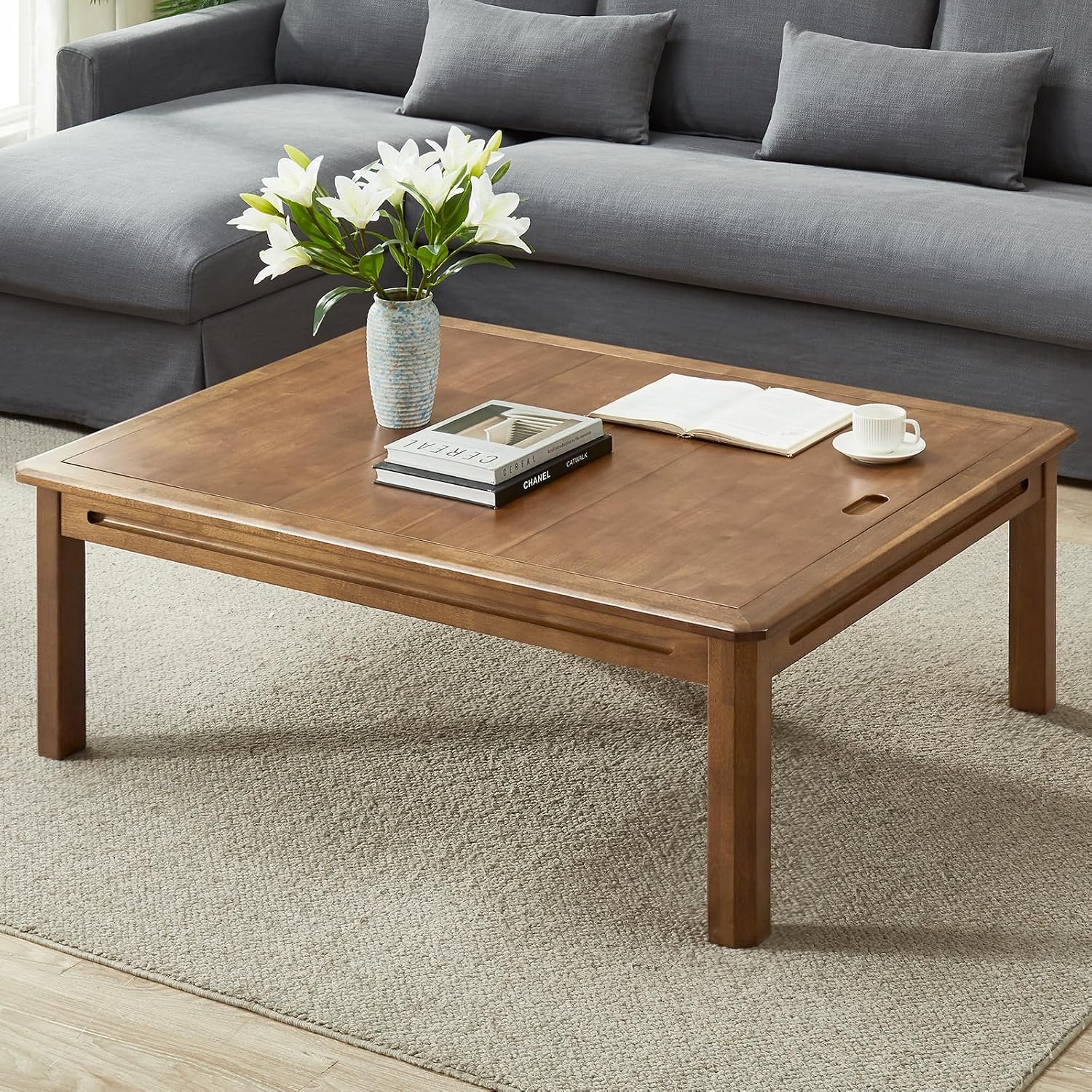 Game Coffee Table With Removable Top