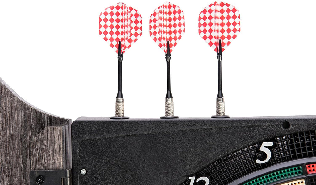 Vanquish Dartboard Cabinet Set