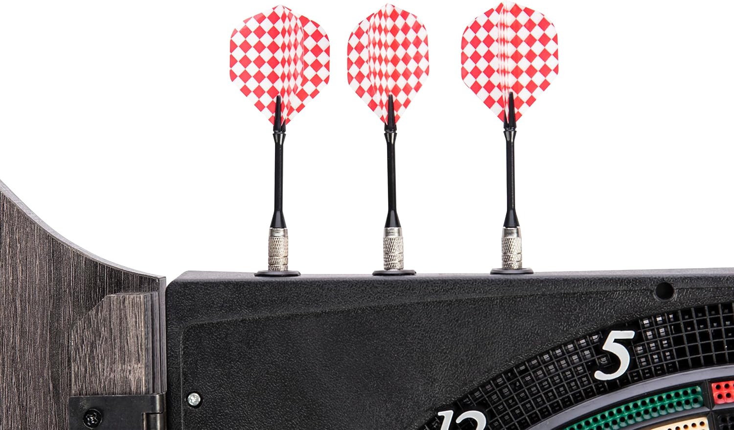 Vanquish Dartboard Cabinet Set