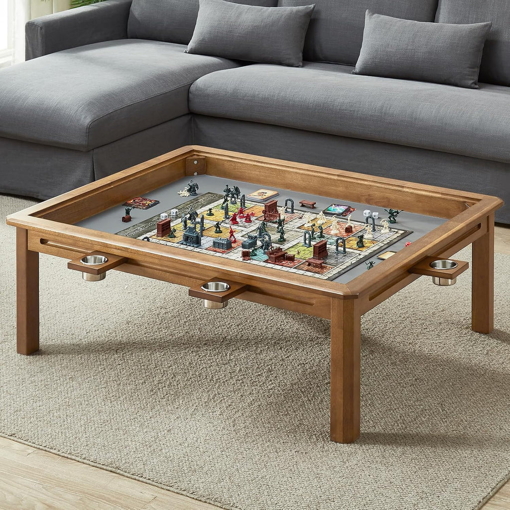 Game Coffee Table With Removable Top