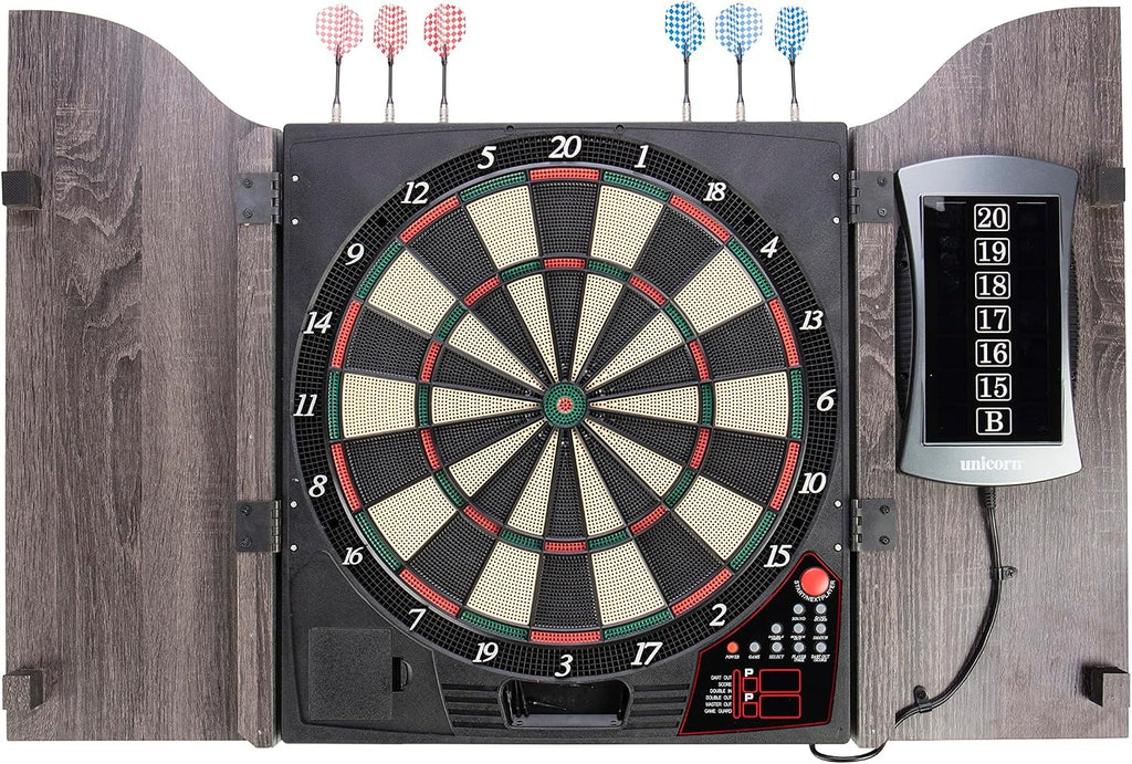 Vanquish Dartboard Cabinet Set